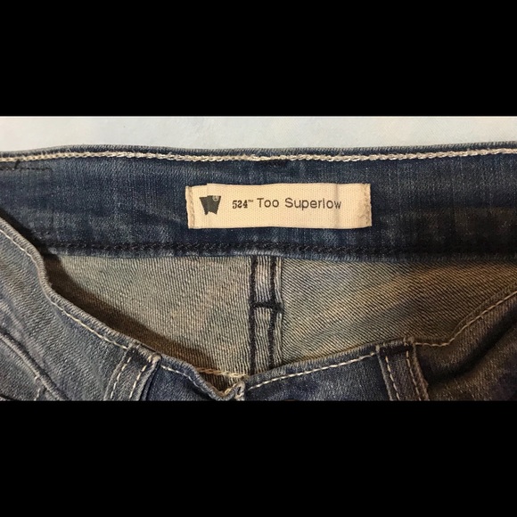 SOLD Levi's 524 Too Super Low - Picture 4 of 4